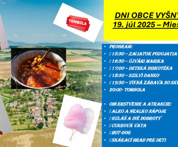 Aktuality / Deň obce Vyšný Lánec  - foto