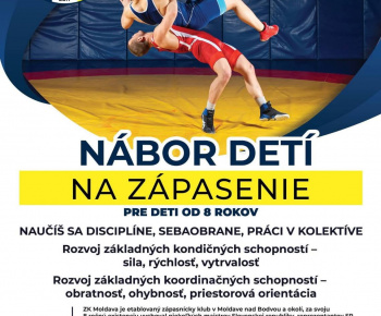 Aktuality / nábor detí - gymnastika, zápasenie, pohybová príprava - foto
