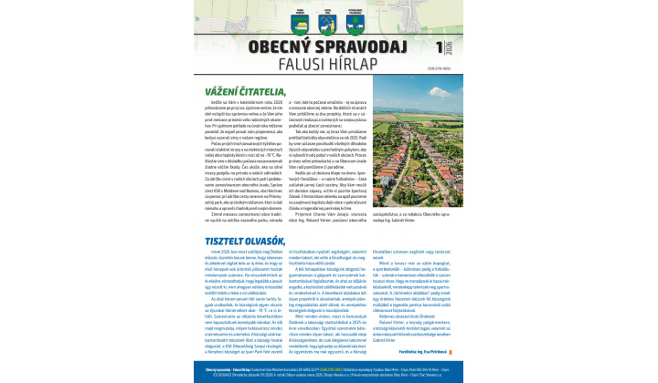 Obecný spravodaj 01/2026