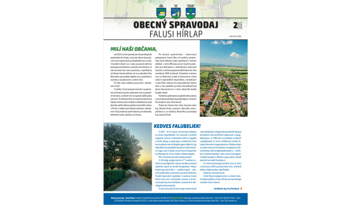 Obecný spravodaj 02/2025