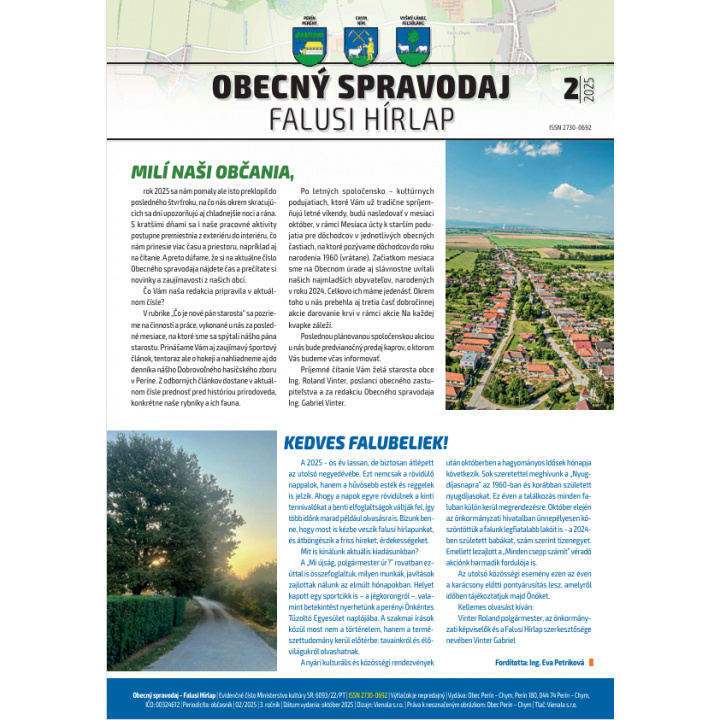 Obecný spravodaj 02/2025