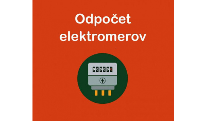 odpočty elektromerov - Vyšný  Lánec 