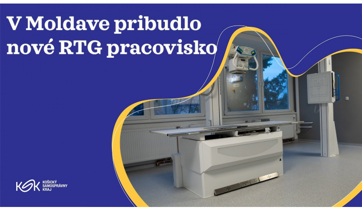 OZNAM o prevádzke röntgenového pracoviska v Moldave nad Bodvou 