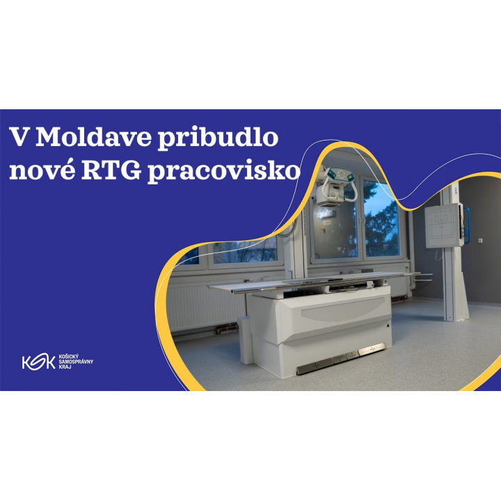 OZNAM o prevádzke röntgenového pracoviska v Moldave nad Bodvou 
