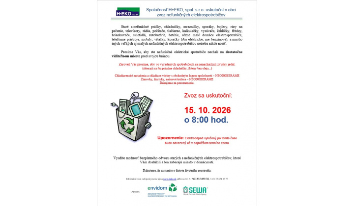 Zvoz elektroodpadu